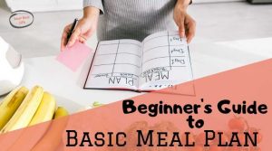 Beginners Guide To Creating Your Basic Meal Plan (+top Tips For Success ...